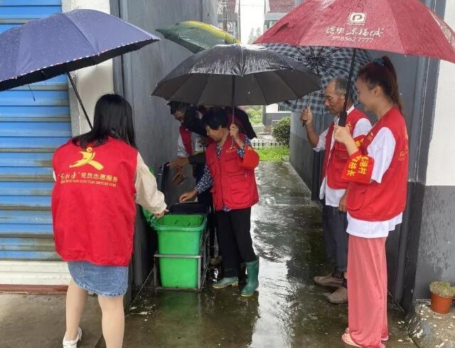 浙江曹港村增設海角HJ37DB8分類設備